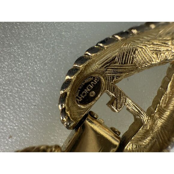 Vintage Givenchy Designer Gold-Tone Chain Link Necklace, 17” - Picture 6 of 8